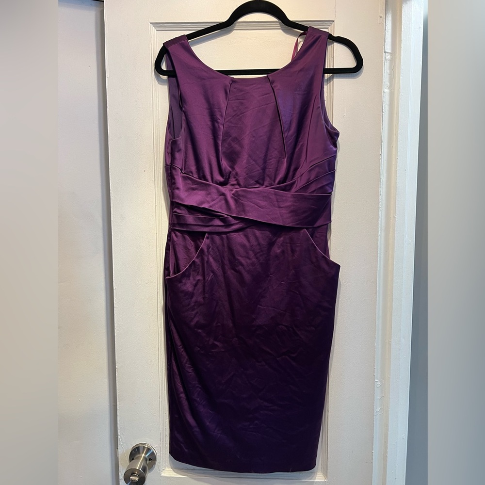 Le chateau purple chic dress